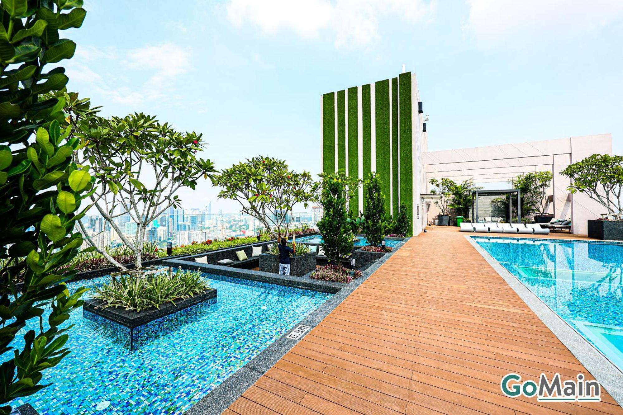 Apartment Skypool With Klcc View - Kl Sentral Riveria Near Kl Centre Klcc